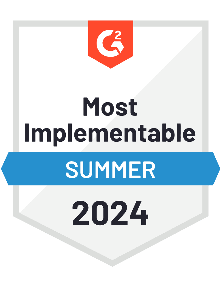 G2 Most Implementable Award、2023年春季